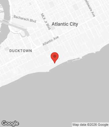 Map of Bally's Hotel and Casino - 1900 Boardwalk, Atlantic City, NJ 08401, United States